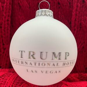 White and Gold Glass Ball Ornaments